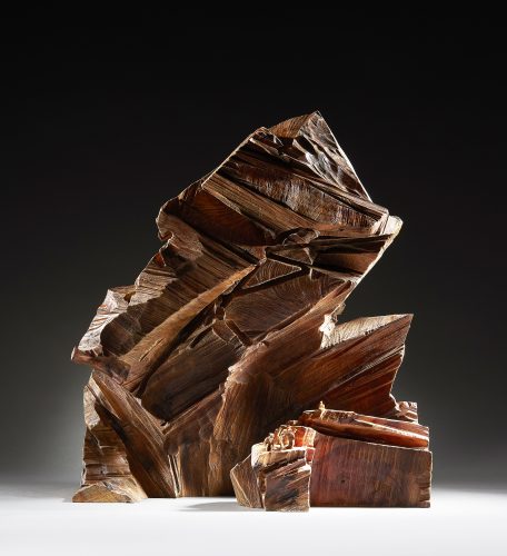 Ching CHANG | Amazing Taroko Gorge | wood | 53 x 47 x 33 cm | 2020