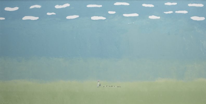 漢雅軒_Shih-Chiang YEH 葉世強_Song of the Earth 大地之歌_Oil on Canvas 油彩畫布_217 x 419 cm_2009 - 顏綱