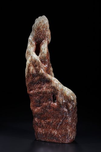 竹南蛇窯_ Jui Hwa LIN林瑞華_ Range No.8脈NO.8_ Wood-fired柴燒陶瓷_30 x 20 x 78 cm _2015 - 竹南蛇窯