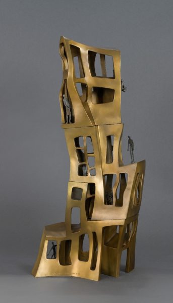 瓦兒｜ Ville FantastiqueIII｜青銅 ｜ 25.5×56.5×17 公分｜2013