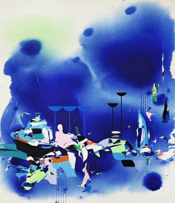 馬丁 · 基曼 ｜共同頻率｜壓克力 ‧ 畫布｜ 95 x 80 公分 ｜ 2026