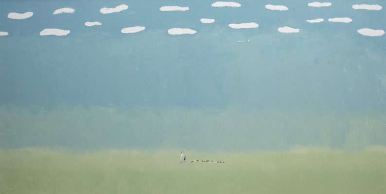 葉世強 | 大地之歌 | 油彩畫布 | 217 x 419 公分 | 2009