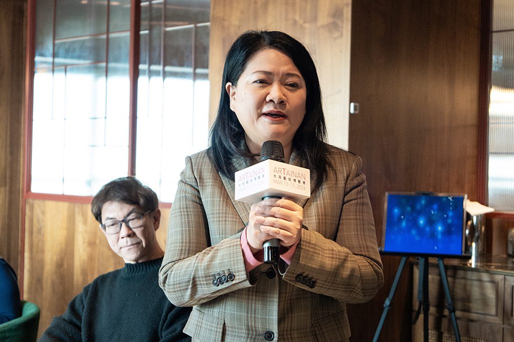 ART TAINAN 2026 畫廊協會陳菁螢理事長致詞