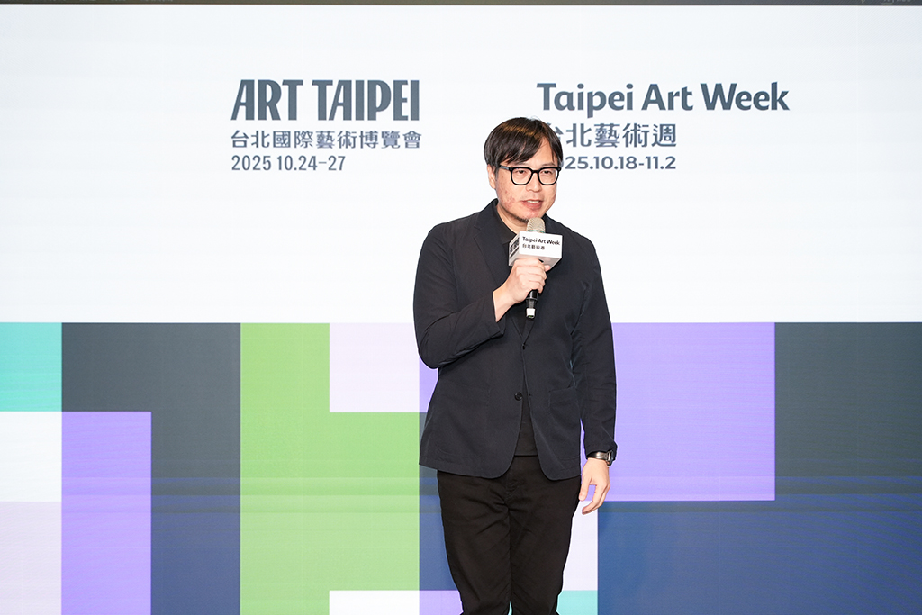ART TAIPEI 2025 展前記者會 文化部藝術發展司黃宏文副司長致詞