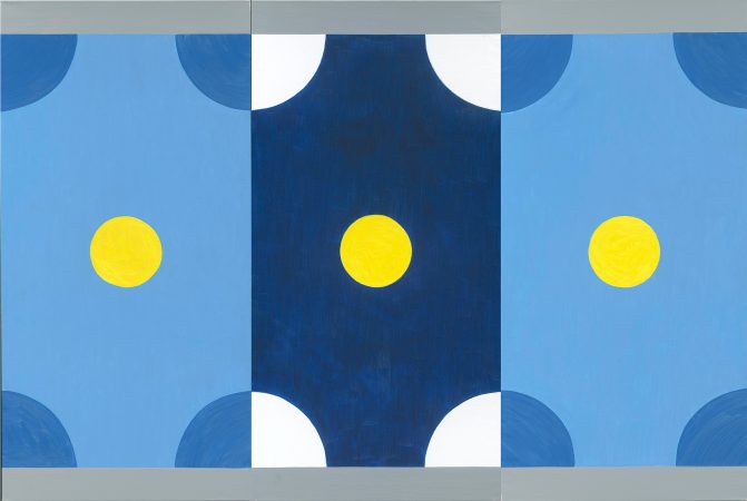 霍剛HO Kan_乾坤Universe_200x100cm(x3)_油彩、畫布 Oil on canvas_2013 霍剛HO Kan_乾坤Universe_200x100cm(x3)_油彩、畫布 Oil on canvas_2013