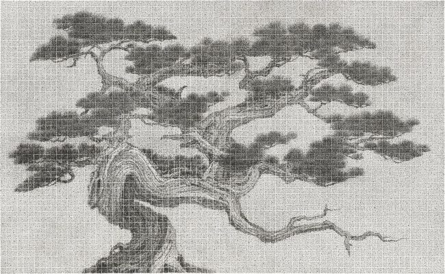 195_生死相依_62×101cm_2025_水墨紙本