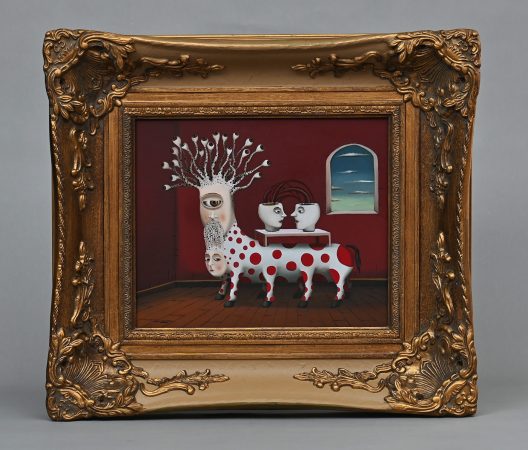 THEO_Marcelo Suaznabar_Transferencia de emociones_25x31cm_oil on panel_2024 - 띠오THEO