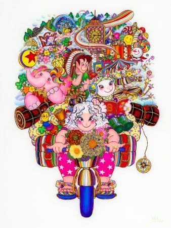 galleryjoy_Wangju KIM_Nice windy day_Acrylic on Acrylic panel_130.3 x 97cm_2025 - Gallery JOY