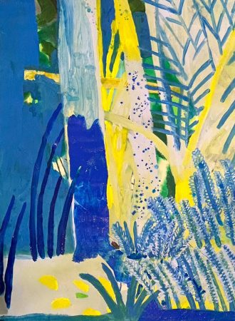 也趣藝廊_Hsin-Ying LIU 劉昕穎_Untitled 無題_Acrylic on Canvas 壓克力、畫布_147 x 100 cm_2026 - Justina Wang