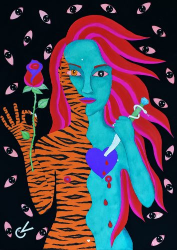 Original Painting Mixed Media