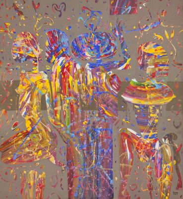 萬菓_梅姆杜 ·庫哲_ Memduh Kuzay._無題 Untitled_135X125cm _ 2005_0_2_0 - Tina Lin