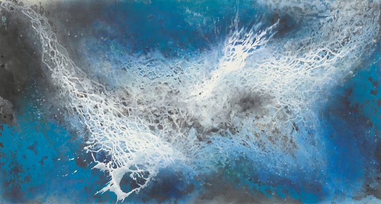 蔚龍藝術_江心靜_思網系列-海底衝擊波