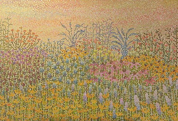 이내_기억- 마음의 정원_2025_Acrylic on canvas_80.3x116.8cm